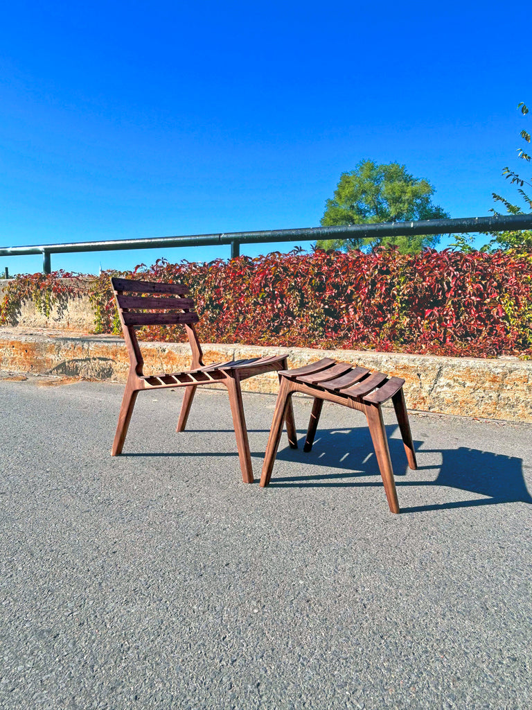 Modern Walnut Chair & Footrest - October 2nd, October 24th, November 1st (6:30 PM - 9:00 PM) with Matt Wallace