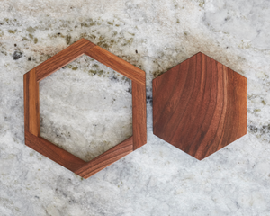 Walnut Trivets (set of 2)